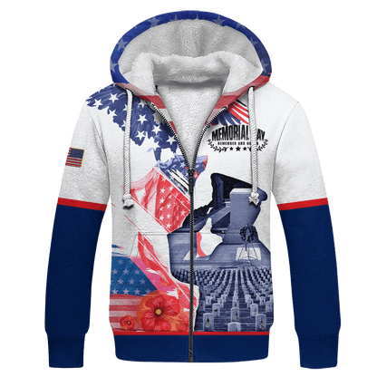 US Veteran - Memorial Day Is For Them Hoodie 3D , Gifts for veterans