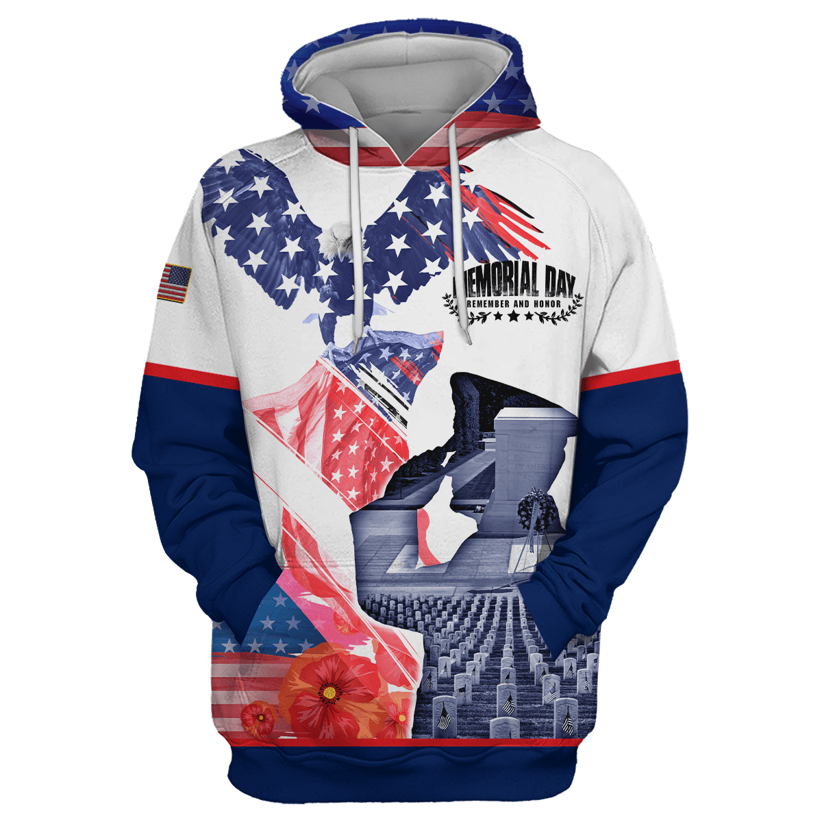 US Veteran - Memorial Day Is For Them Hoodie 3D , Gifts for veterans