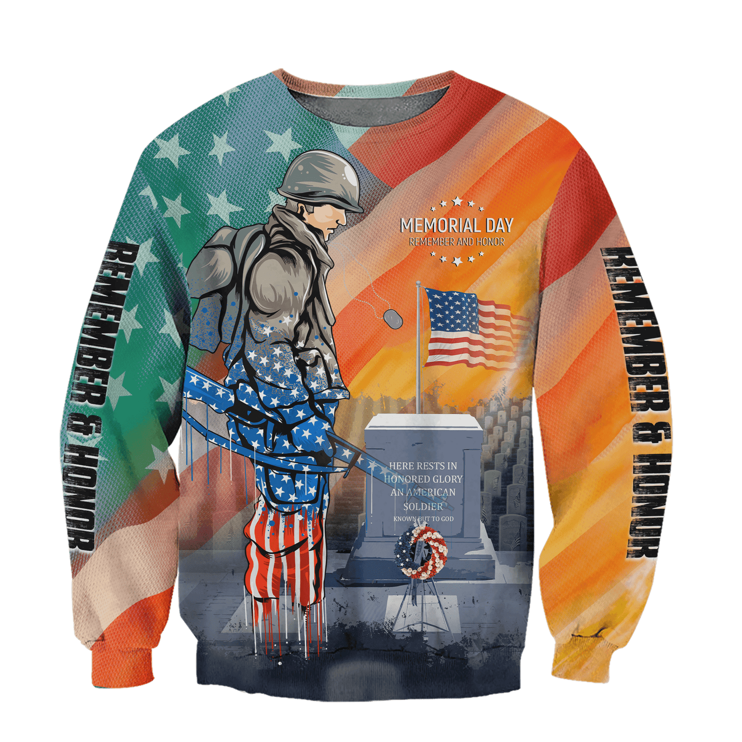 US Veteran - Memorial Day Remember and Honor , Gifts for veterans