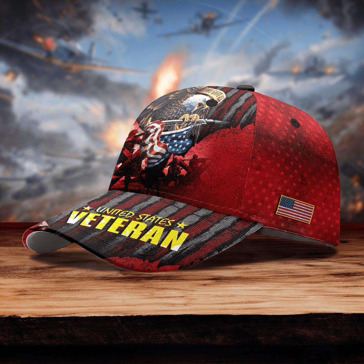 US VETERAN - ALL GAVE SOME SOME GAVE ALL 3D CAP , Gifts for veterans