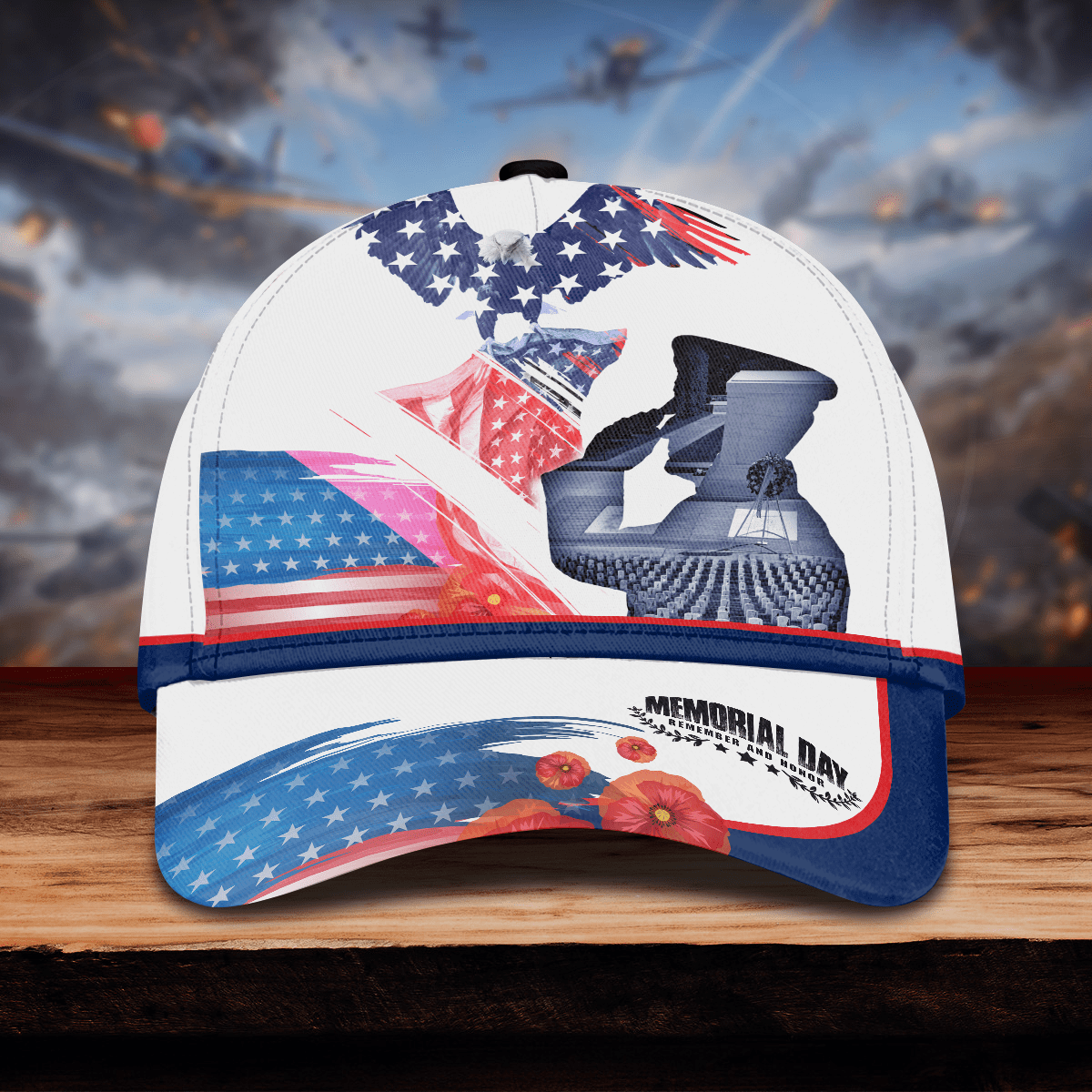US VETERAN - MEMORIAL DAY IS FOR THEM 3D CAP , Gifts for veterans