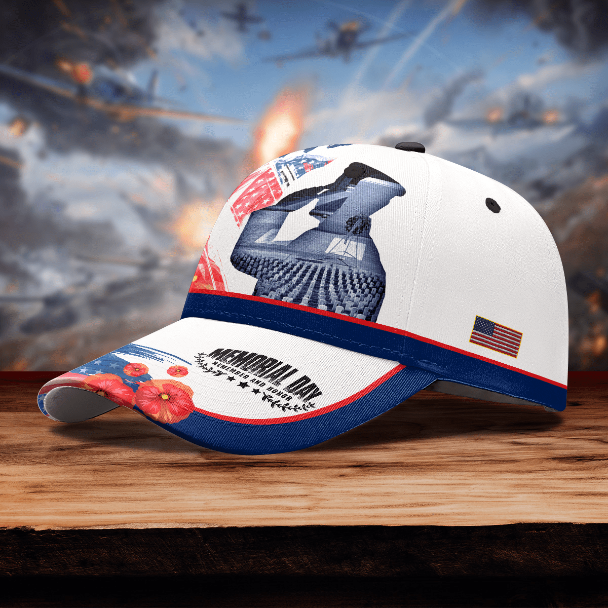 US VETERAN - MEMORIAL DAY IS FOR THEM 3D CAP , Gifts for veterans