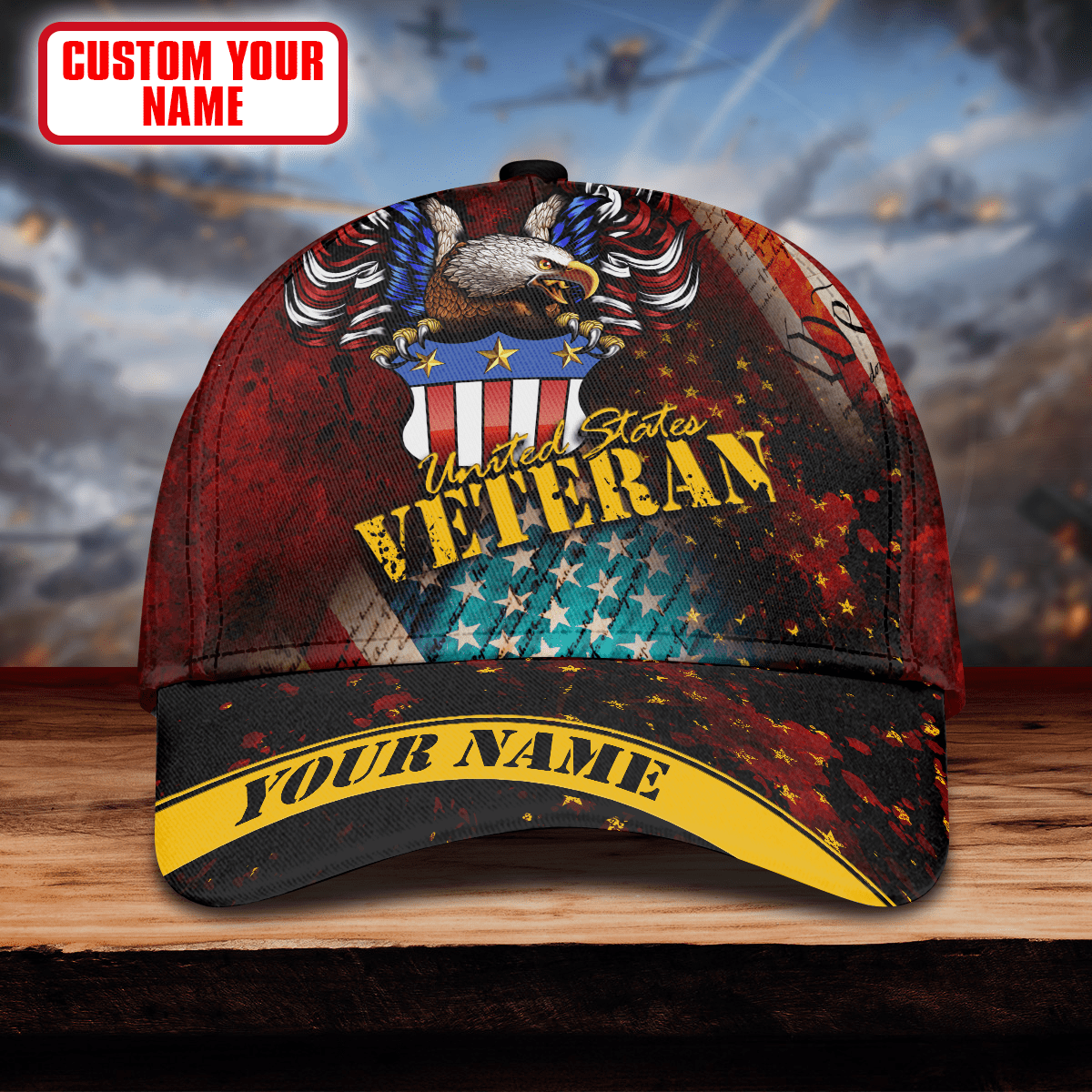 US VETERAN - ALL GAVE SOME SOME GAVE ALL 3D CAP , Gifts for veterans