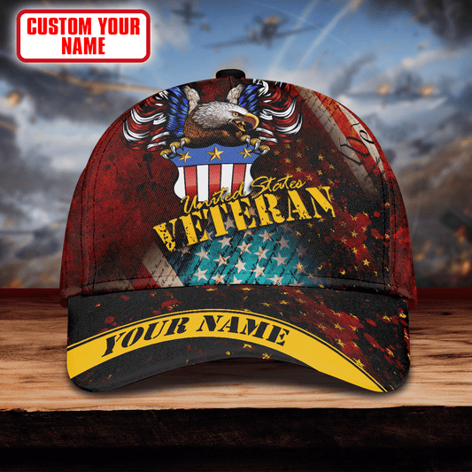US VETERAN - ALL GAVE SOME SOME GAVE ALL 3D CAP , Gifts for veterans