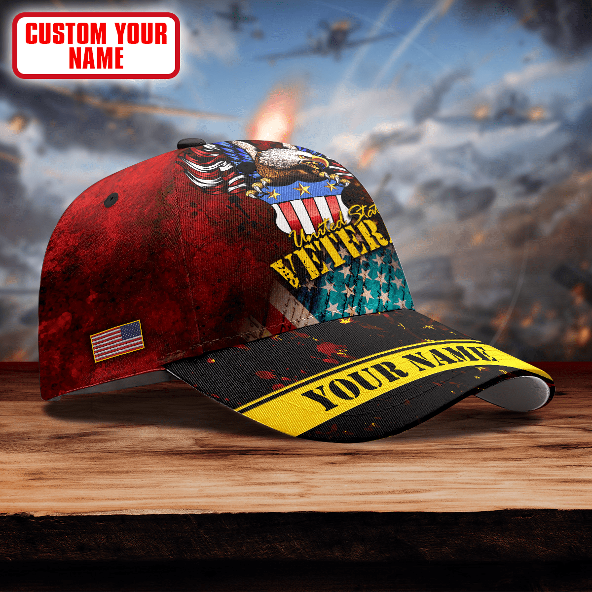 US VETERAN - ALL GAVE SOME SOME GAVE ALL 3D CAP , Gifts for veterans