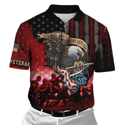 US VETERAN - All Gave Some Some Gave All Unisex Shirts , Gifts for veterans