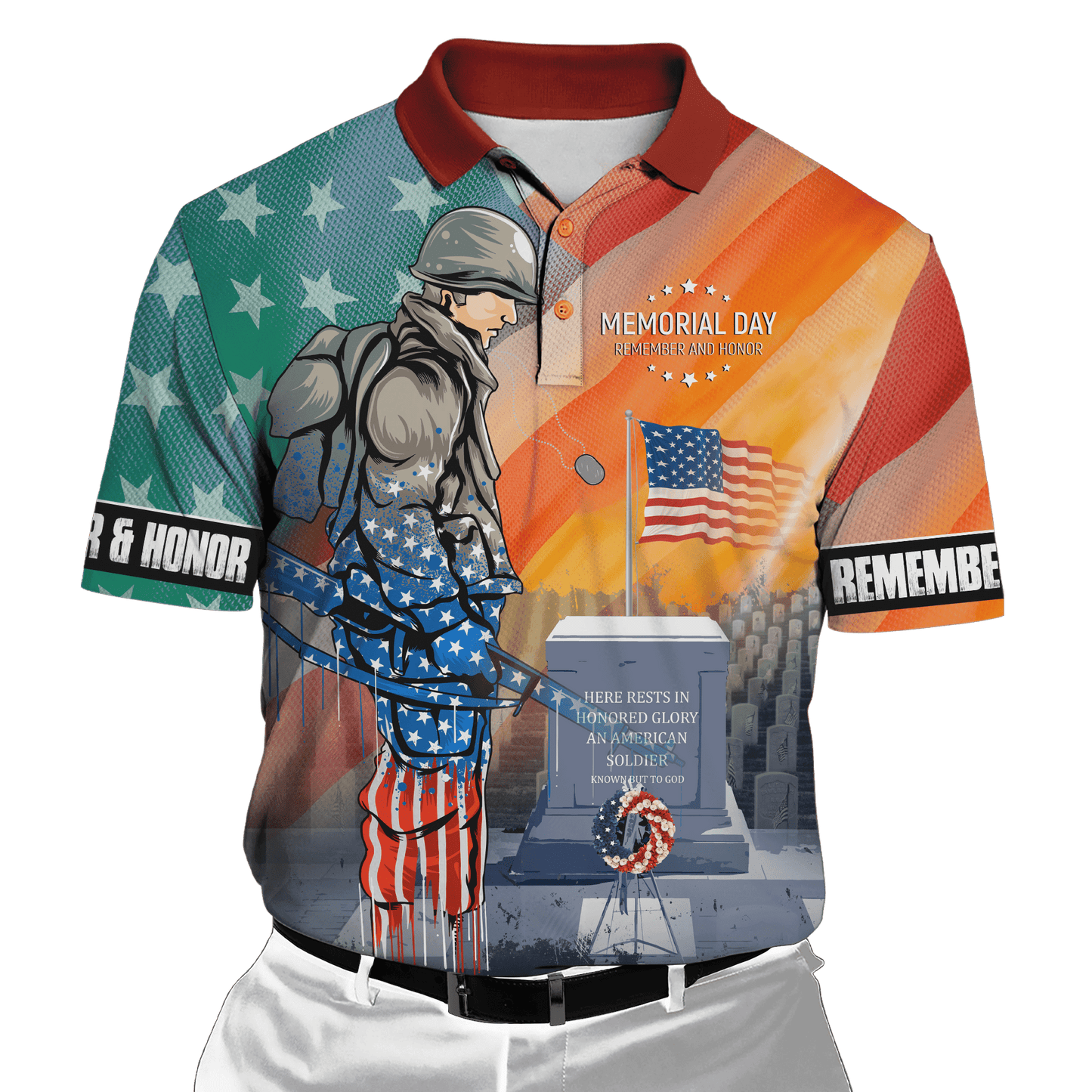 US Veteran - Memorial Day Remember and Honor , Gifts for veterans