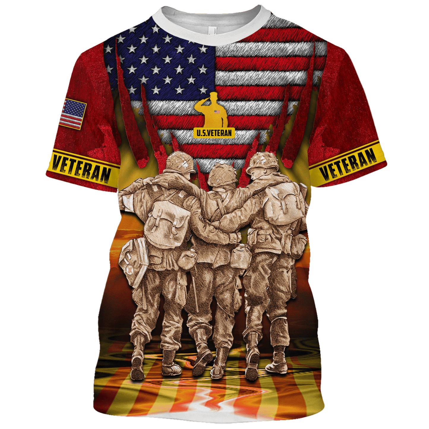 US VETERAN - All Gave Some Some Gave All Unisex Shirts , Gifts for veterans