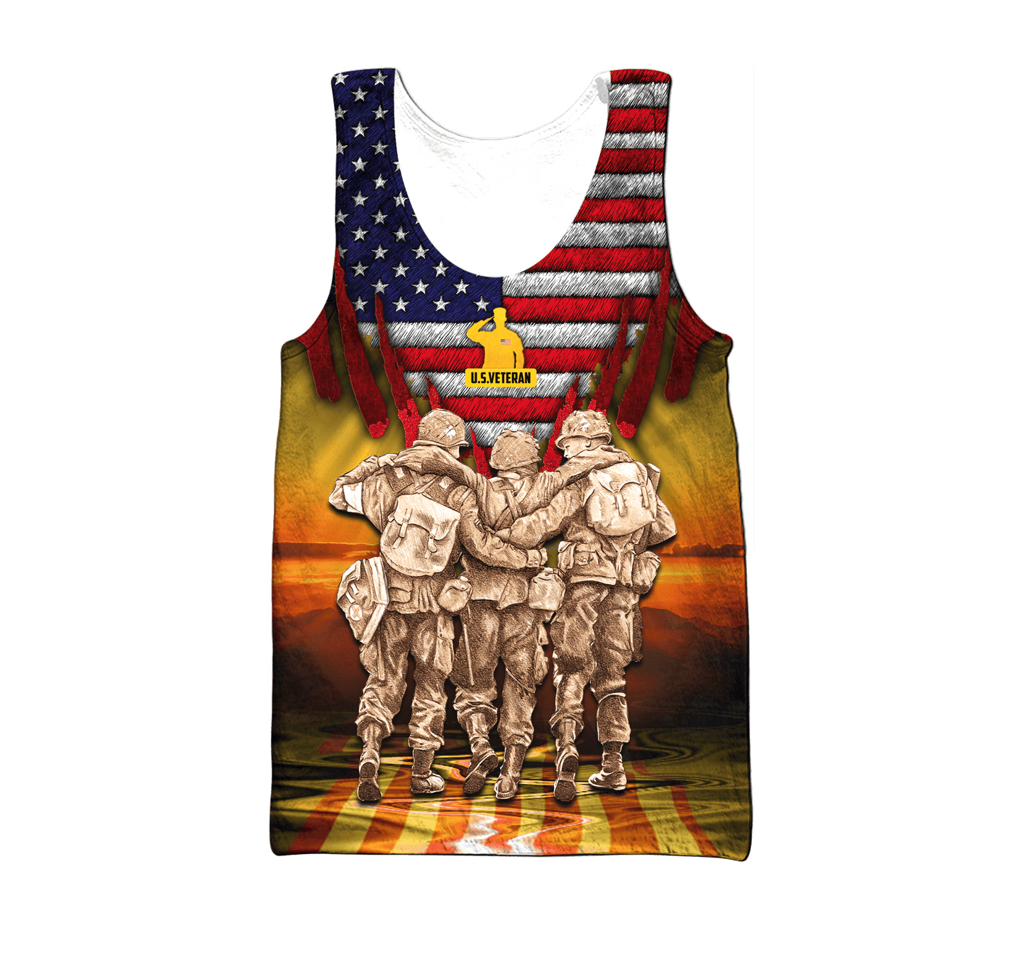US VETERAN - All Gave Some Some Gave All Unisex Shirts , Gifts for veterans