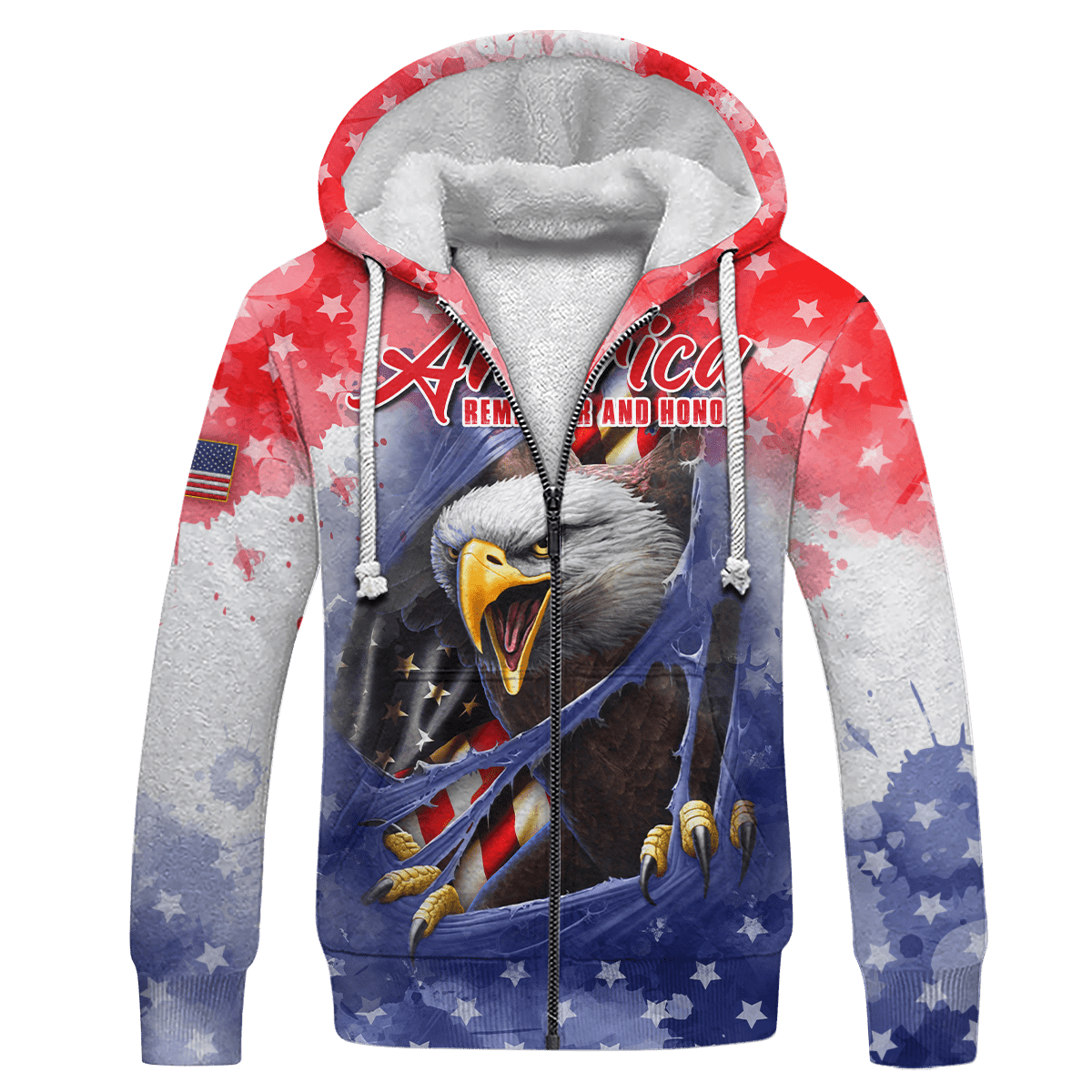 AMERICA REMEMBER AND HONOR - US VETERAN POLO WITH POCKET , Gifts for veterans
