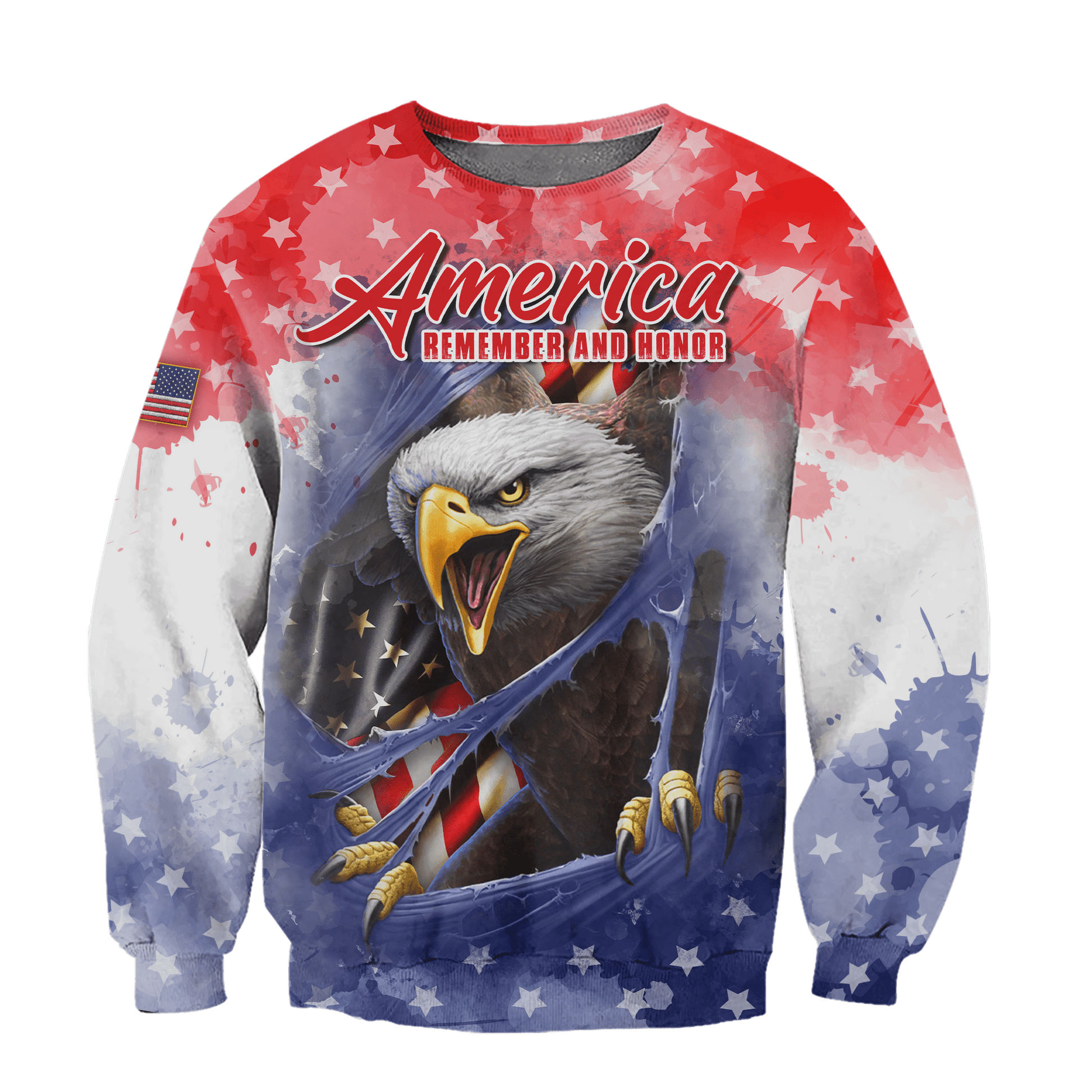 AMERICA REMEMBER AND HONOR - US VETERAN POLO WITH POCKET , Gifts for veterans