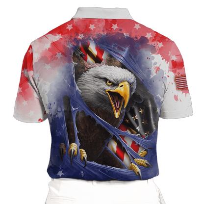 AMERICA REMEMBER AND HONOR - US VETERAN POLO WITH POCKET , Gifts for veterans