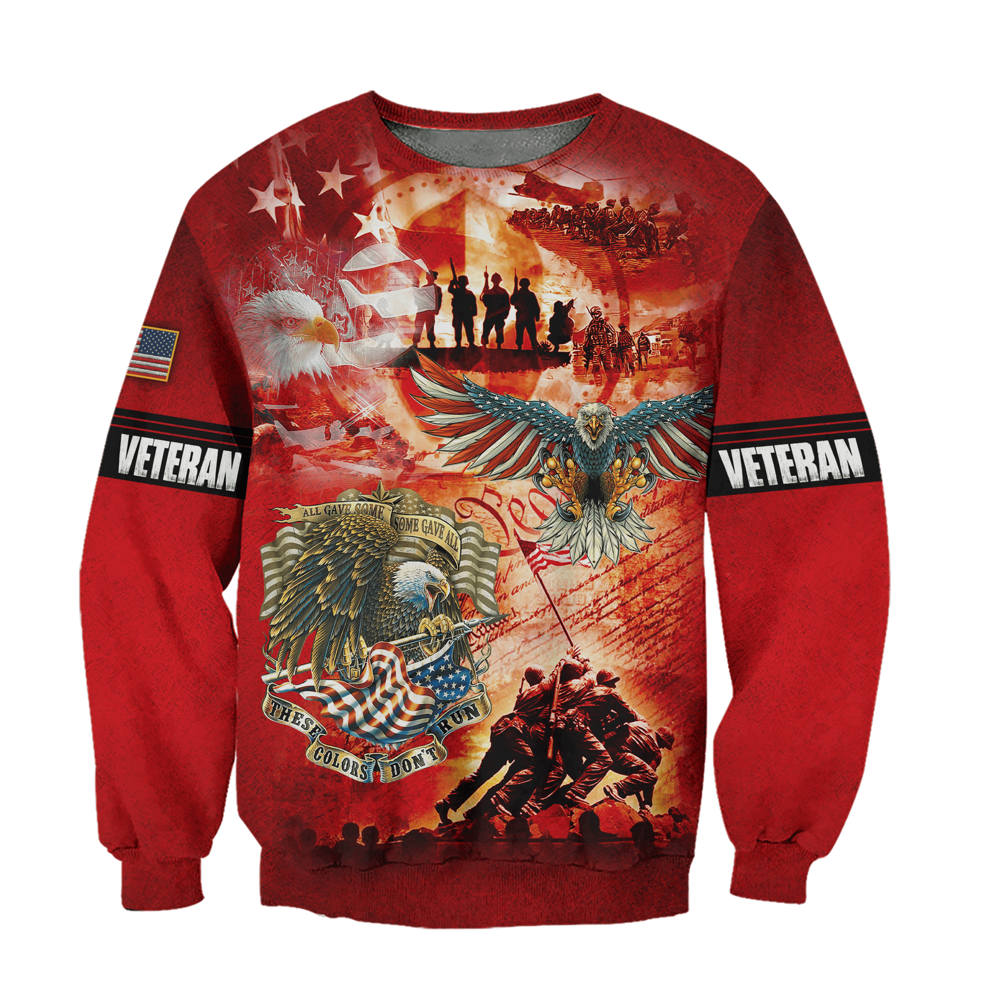 ALL GAVE SOME SOME GAVE ALL - US VETERAN POLO WITH POCKET , Gifts for veterans