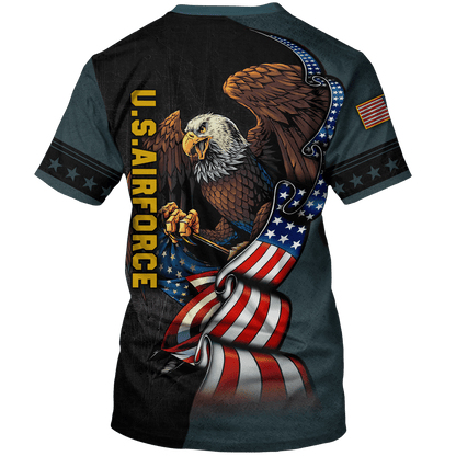 ALL GAVE SOME SOME GAVE ALL - US AIR FORCE POLO WITH POCKET , Gifts for veterans