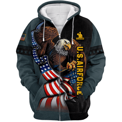 ALL GAVE SOME SOME GAVE ALL - US AIR FORCE POLO WITH POCKET , Gifts for veterans
