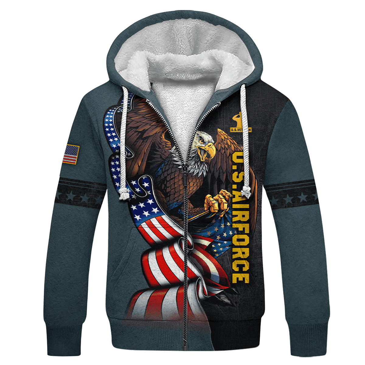 ALL GAVE SOME SOME GAVE ALL - US AIR FORCE POLO WITH POCKET , Gifts for veterans