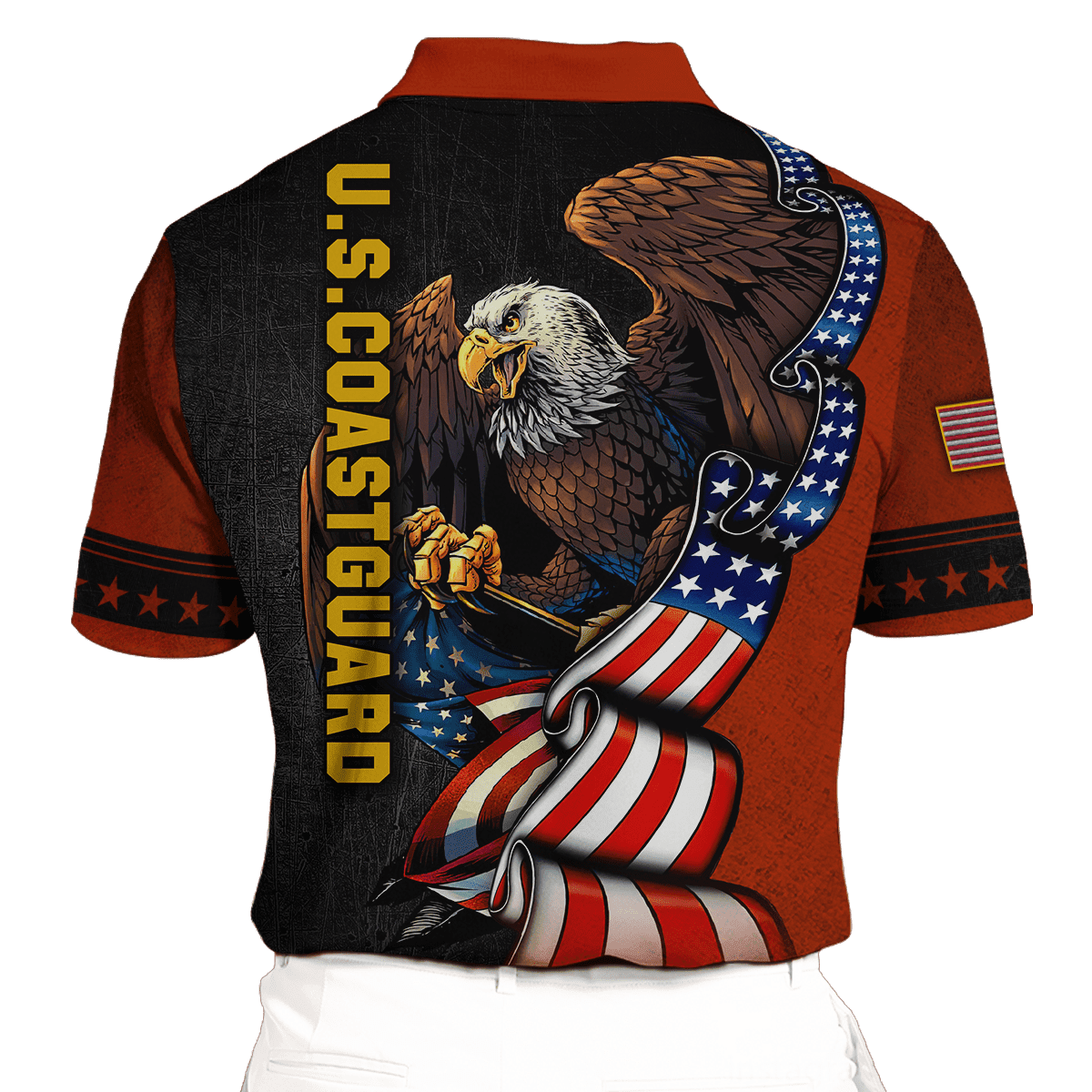 ALL GAVE SOME SOME GAVE ALL - US COAST GUARD POLO WITH POCKET , Gifts for veterans