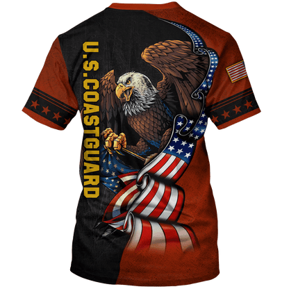 ALL GAVE SOME SOME GAVE ALL - US COAST GUARD POLO WITH POCKET , Gifts for veterans