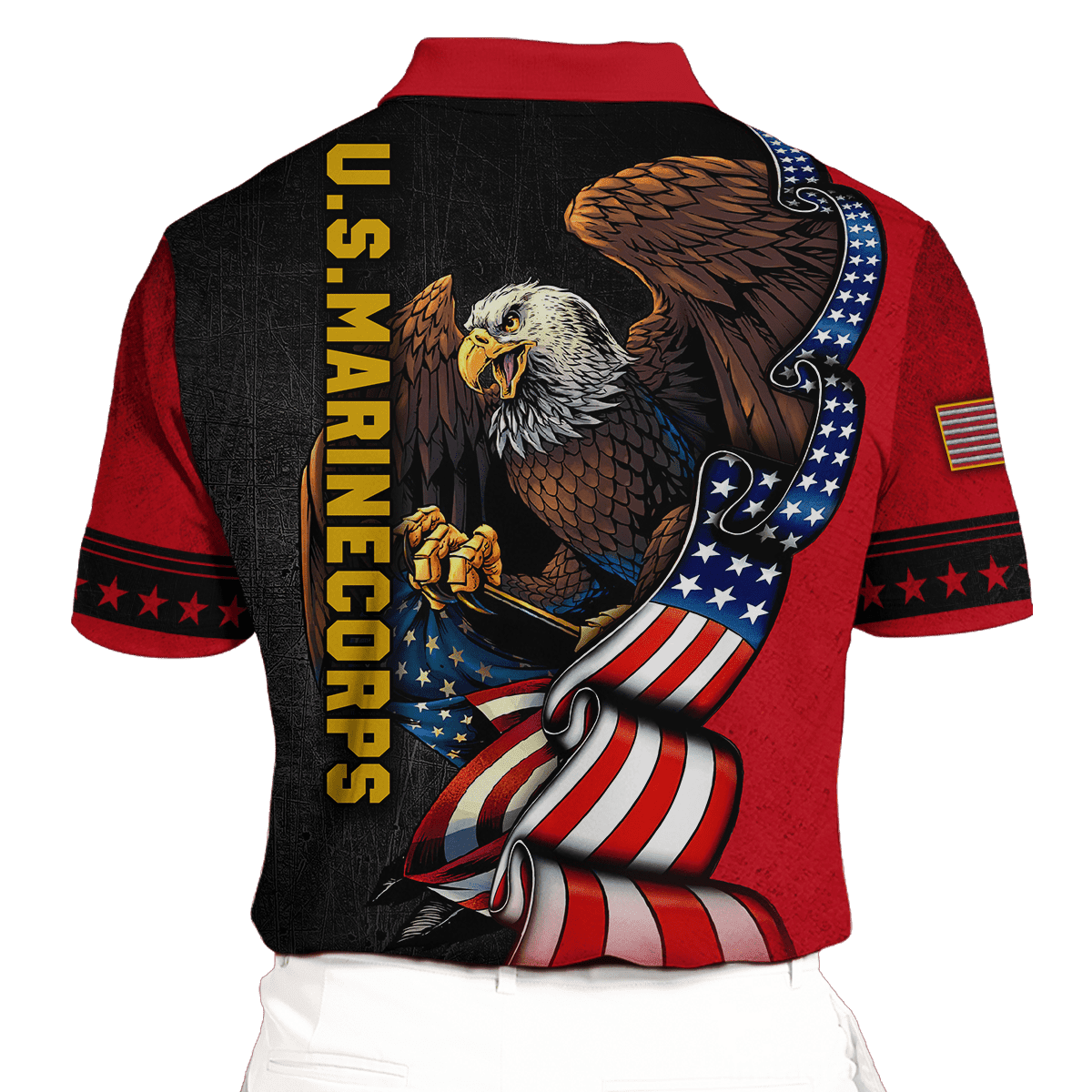 ALL GAVE SOME SOME GAVE ALL - US Marine POLO WITH POCKET , Gifts for veterans