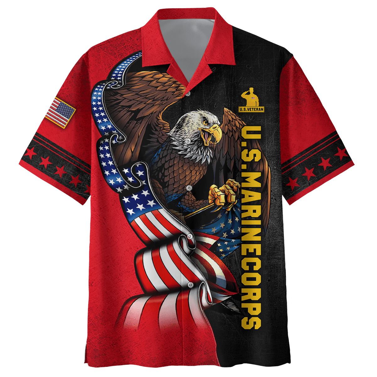 ALL GAVE SOME SOME GAVE ALL - US Marine POLO WITH POCKET , Gifts for veterans