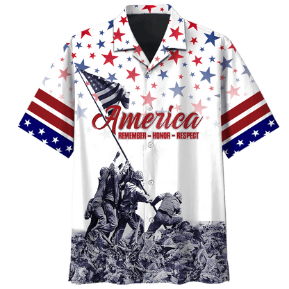 US VETERAN - REMEMBER - HONOR - RESPECT - POLO WITH POCKET , Gifts for veterans