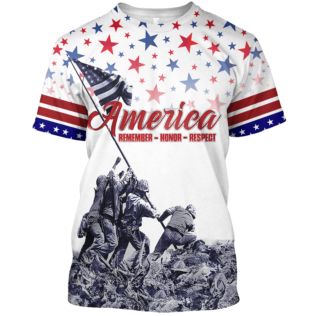 US VETERAN - REMEMBER - HONOR - RESPECT - POLO WITH POCKET , Gifts for veterans