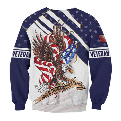 HOME OF THE FREE BECAUSE OF THE BRAVE - HAWAIIAN SHIRT , Gifts for veterans, easychoo.com