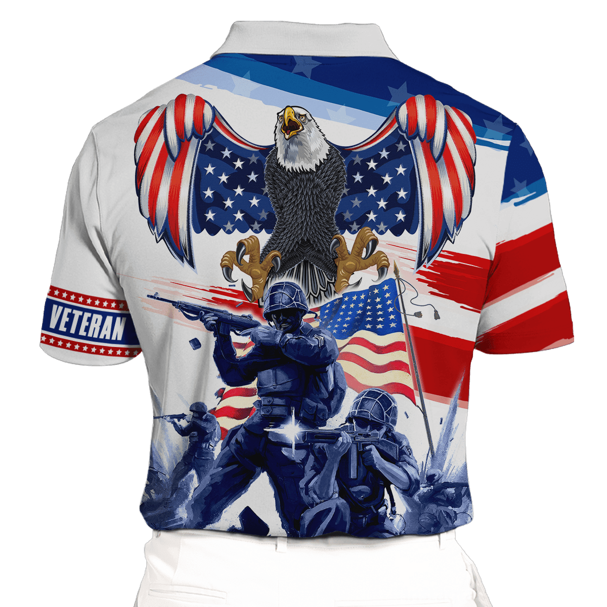 ALL GAVE SOME SOME GAVE ALL - POLO WITH POCKET , Gifts for veterans
