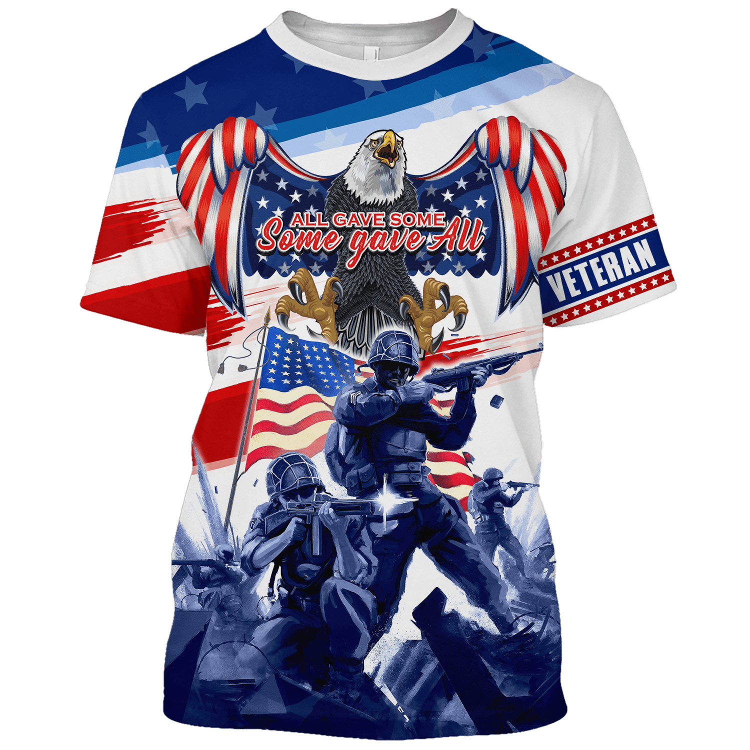 ALL GAVE SOME SOME GAVE ALL - POLO WITH POCKET , Gifts for veterans