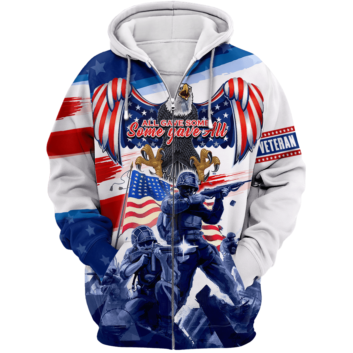 ALL GAVE SOME SOME GAVE ALL - POLO WITH POCKET , Gifts for veterans