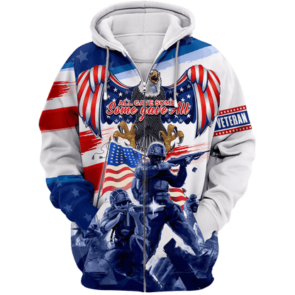 ALL GAVE SOME SOME GAVE ALL - POLO WITH POCKET , Gifts for veterans
