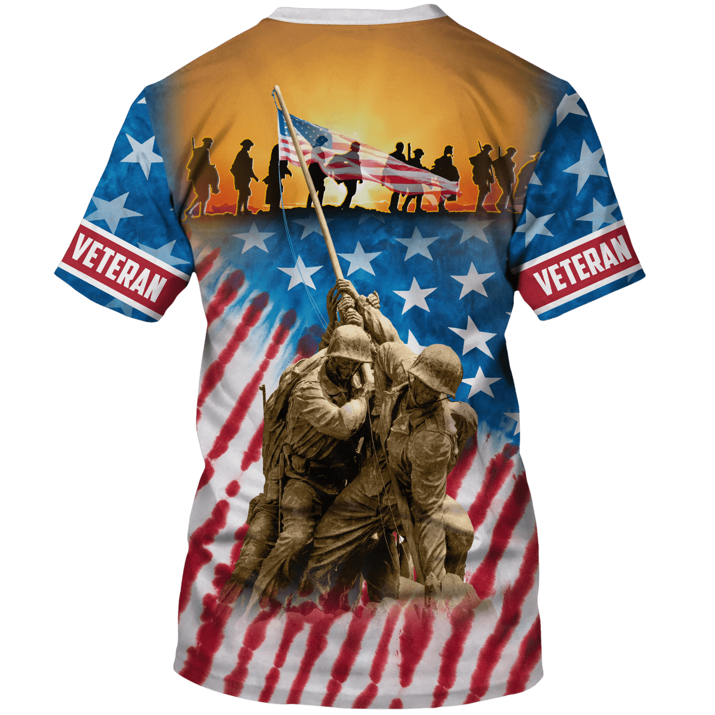 US VETERAN - HONOR THE FALLEN - POLO WITH POCKET , Gifts for veterans