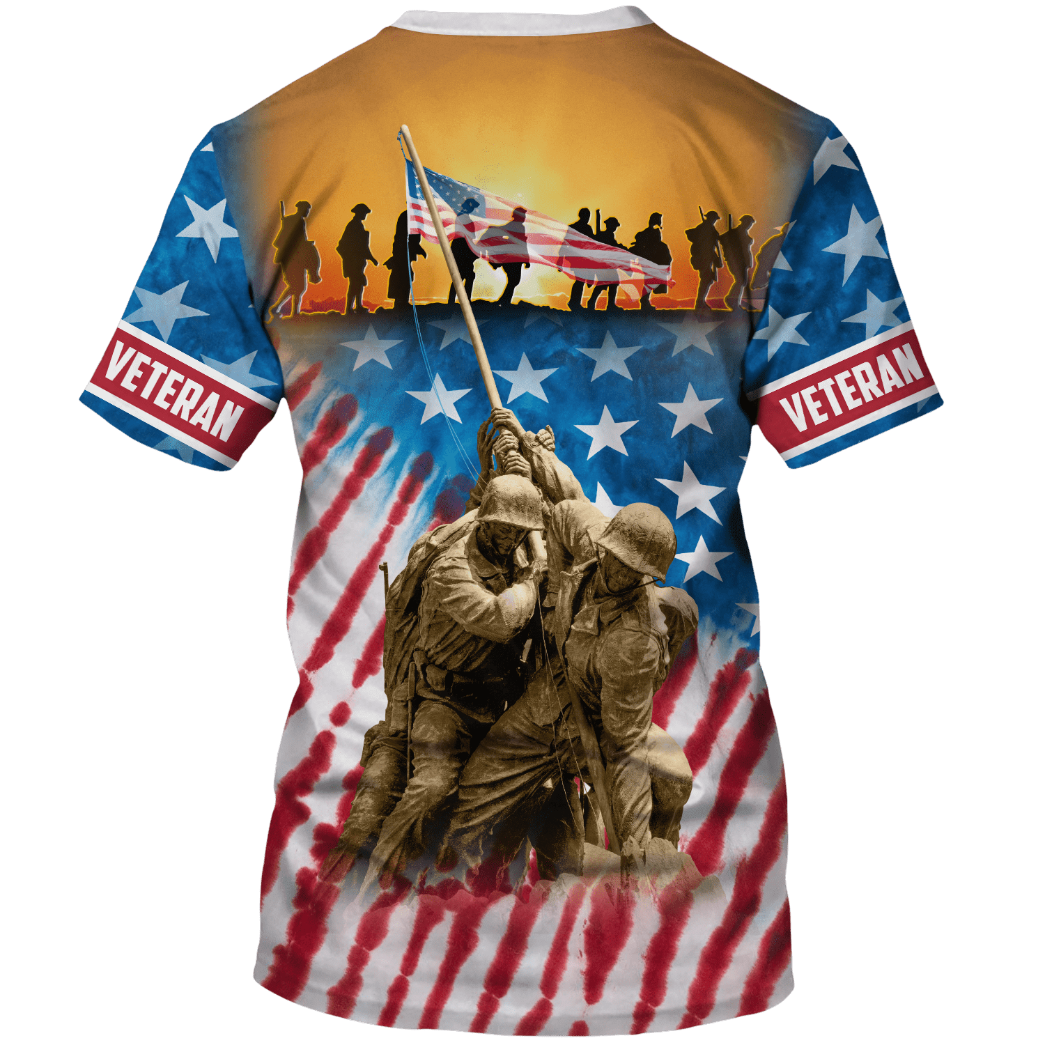 US VETERAN - HONOR THE FALLEN - POLO WITH POCKET , Gifts for veterans