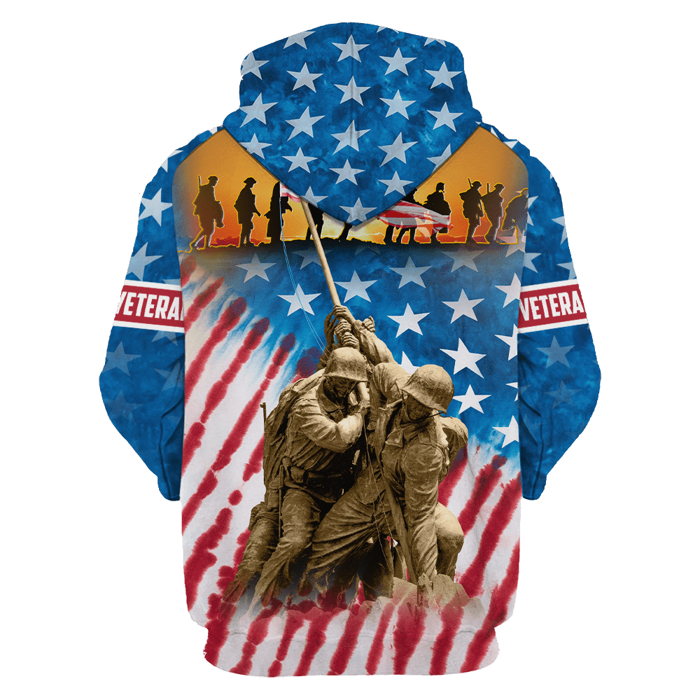 US VETERAN - HONOR THE FALLEN - POLO WITH POCKET , Gifts for veterans