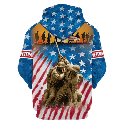 US VETERAN - HONOR THE FALLEN - POLO WITH POCKET , Gifts for veterans