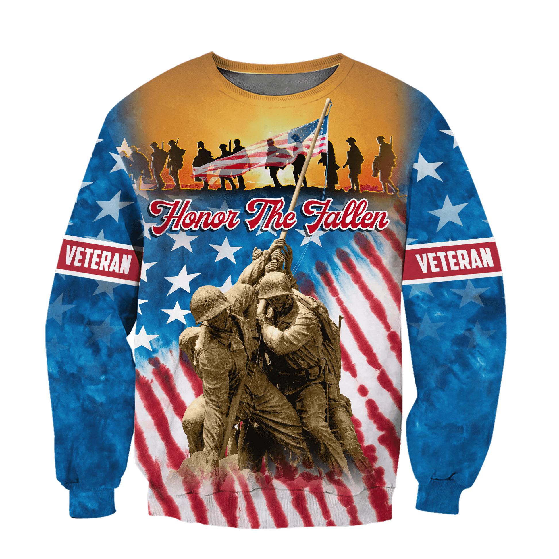US VETERAN - HONOR THE FALLEN - POLO WITH POCKET , Gifts for veterans