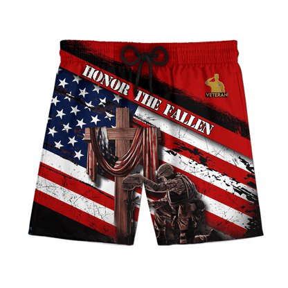 Honor The Fallen - Memorial Day - Unisex Polo With Pocket , Gifts for veterans