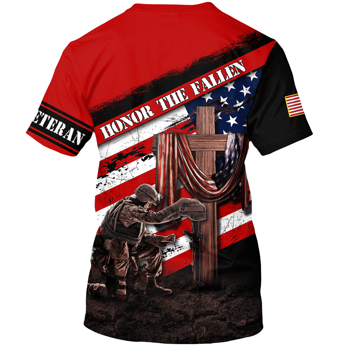 Honor The Fallen - Memorial Day - Unisex Polo With Pocket , Gifts for veterans