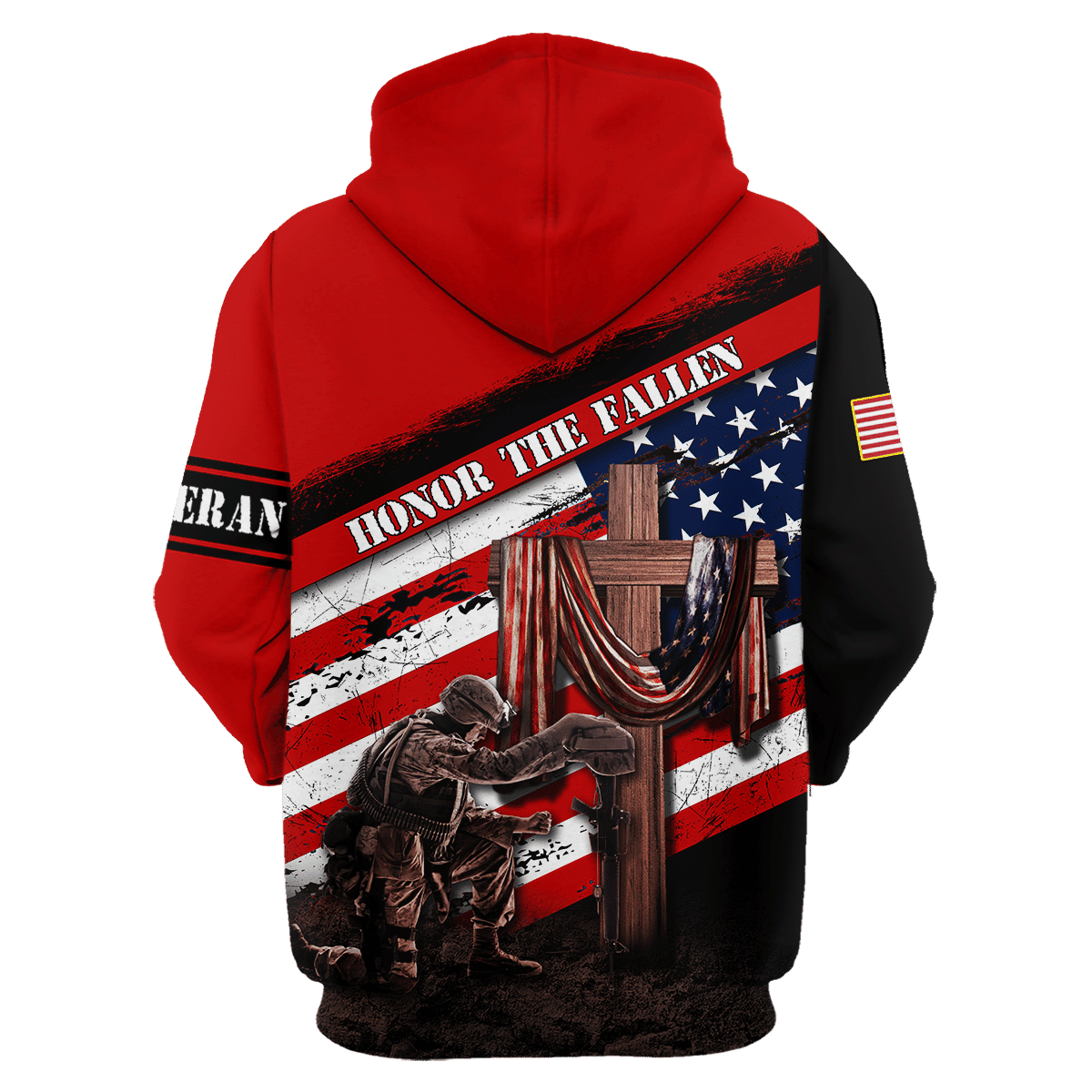 Honor The Fallen - Memorial Day - Unisex Polo With Pocket , Gifts for veterans