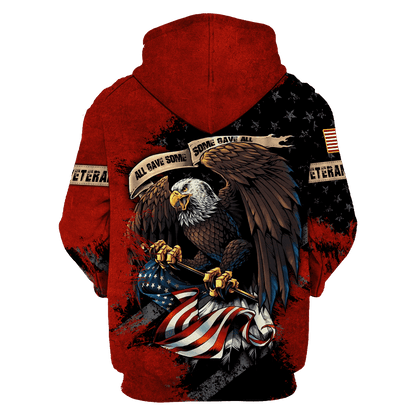 Memorial Day - All Gave Some Some Gave All - Unisex Polo With Pocket , Gifts for veterans