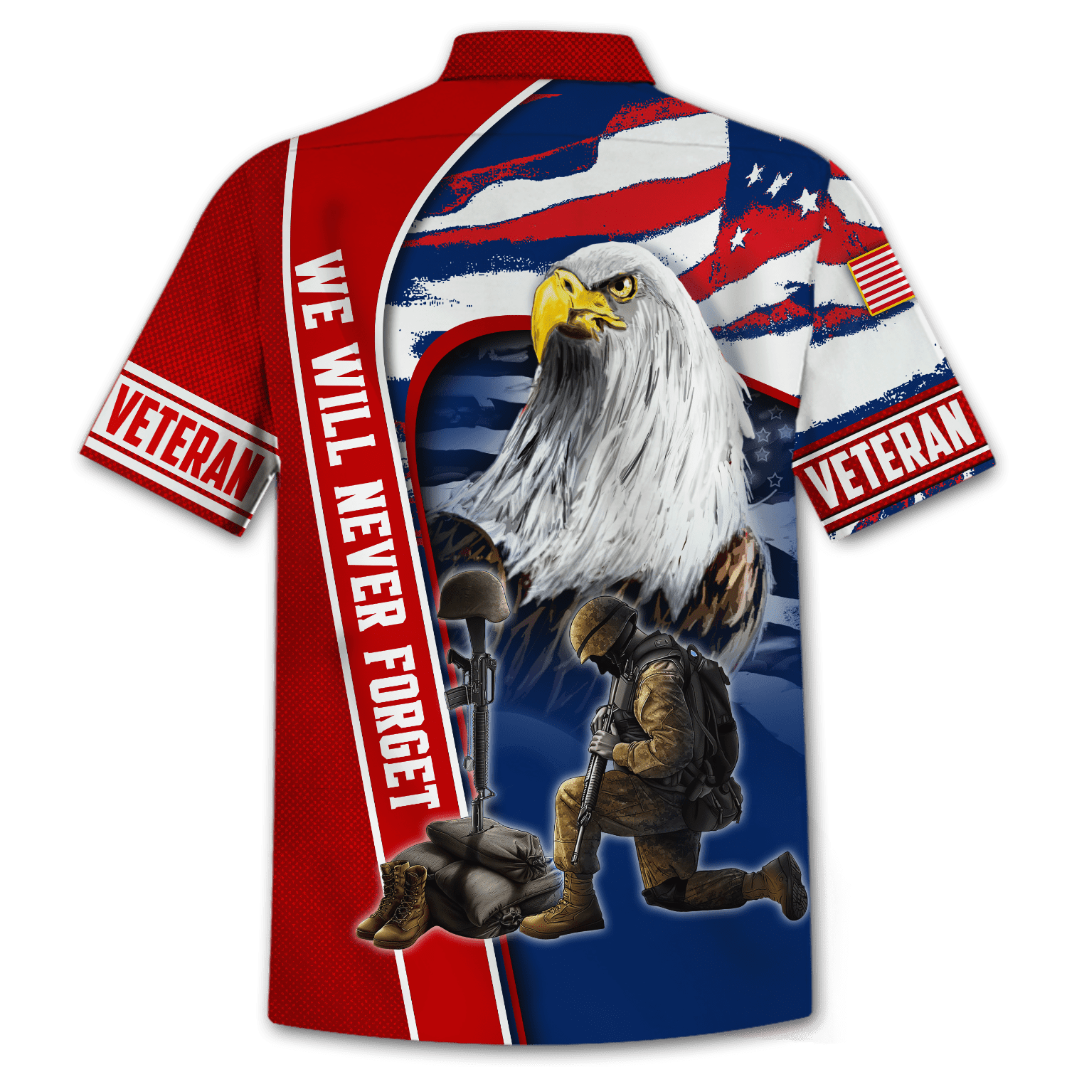 We Will Never Forget - Polo With Pocket , Gifts for veterans