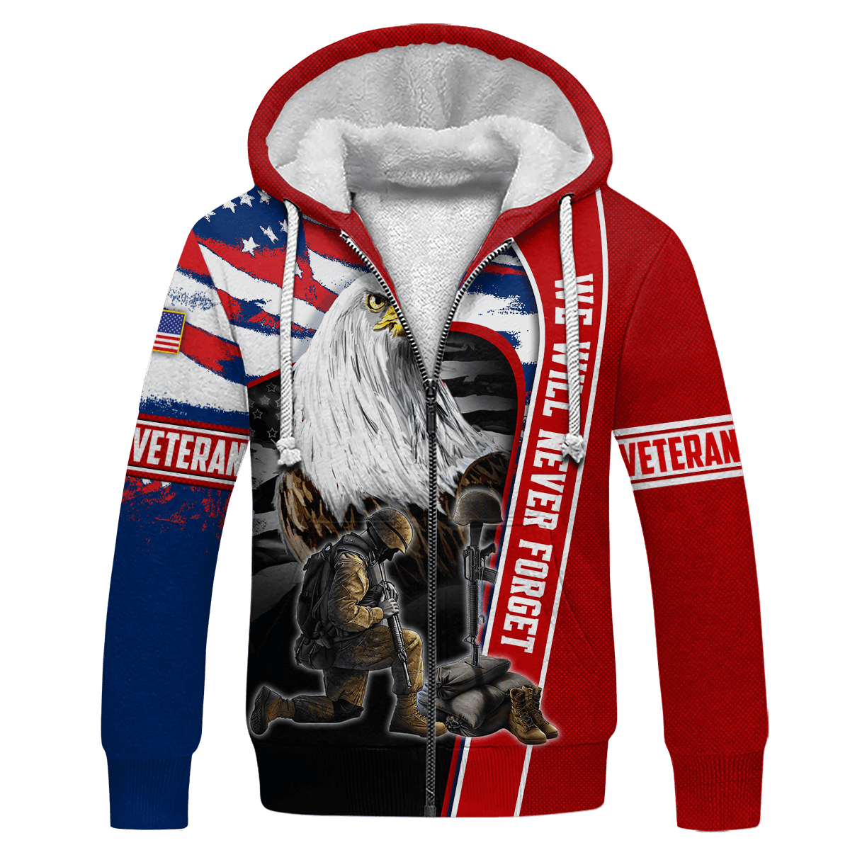 We Will Never Forget - Polo With Pocket , Gifts for veterans