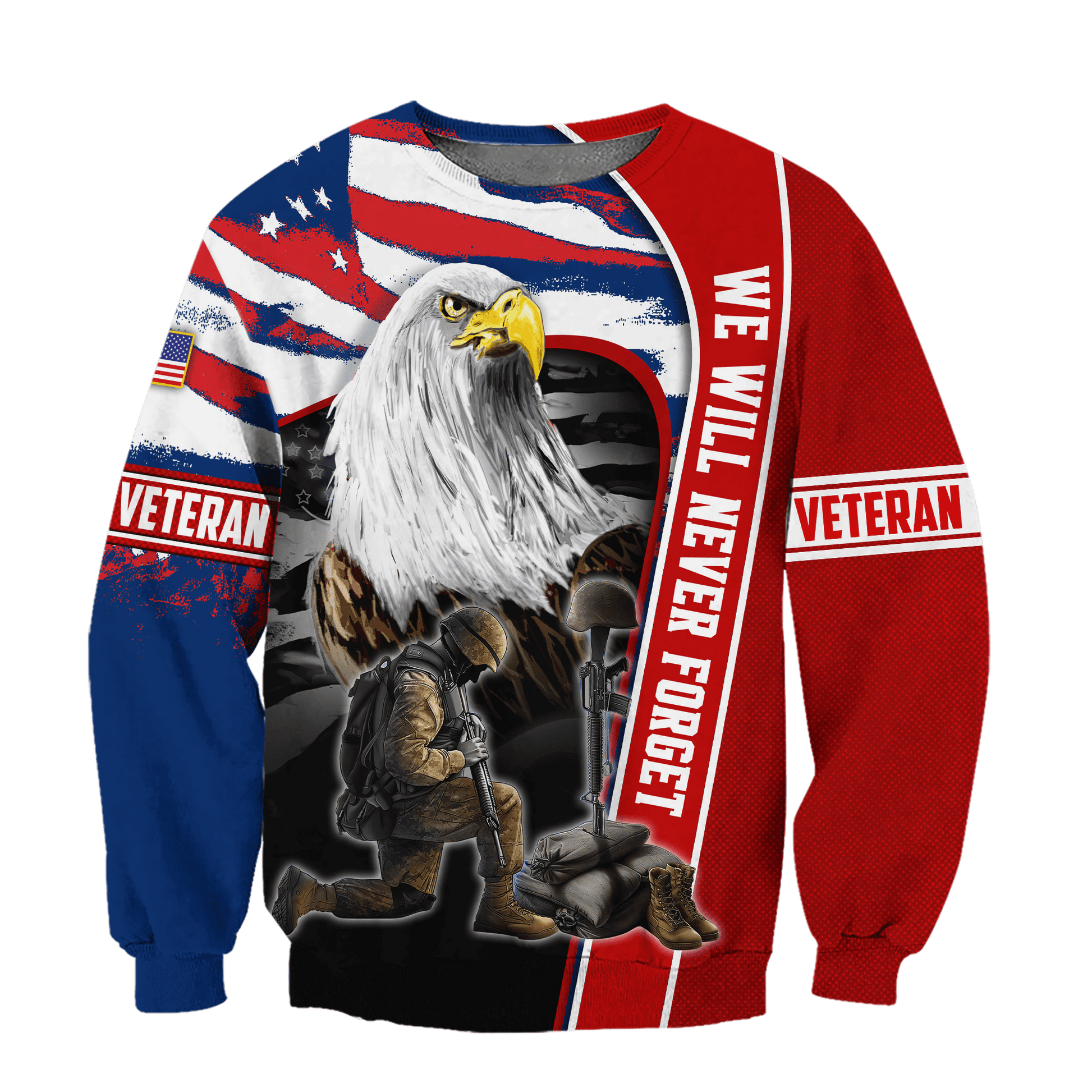 We Will Never Forget - Polo With Pocket , Gifts for veterans