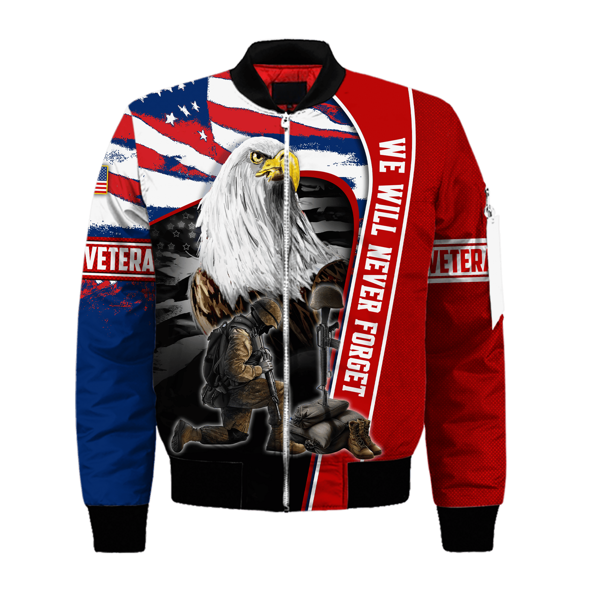 We Will Never Forget - Polo With Pocket , Gifts for veterans