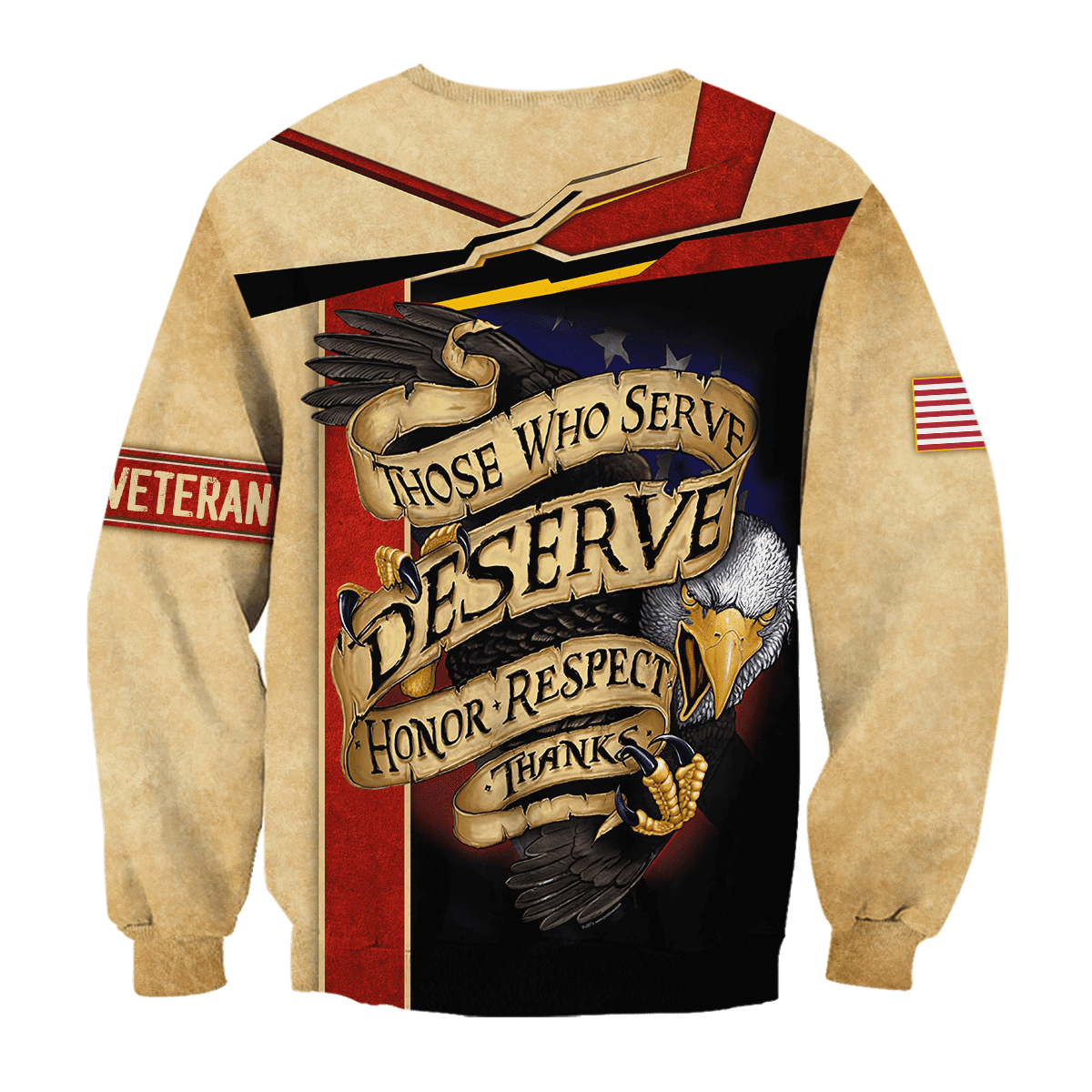 Those Who Serve Deserve Honor Respect Thanks - Polo With Pocket , Gifts for veterans