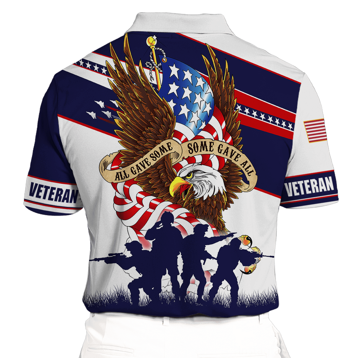 Memorial Day - All Gave Some Some Gave ALL - Hawaiian Shirt , Gifts for veterans, easychoo.com