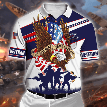 Memorial Day - All Gave Some Some Gave ALL - Hawaiian Shirt , Gifts for veterans, easychoo.com