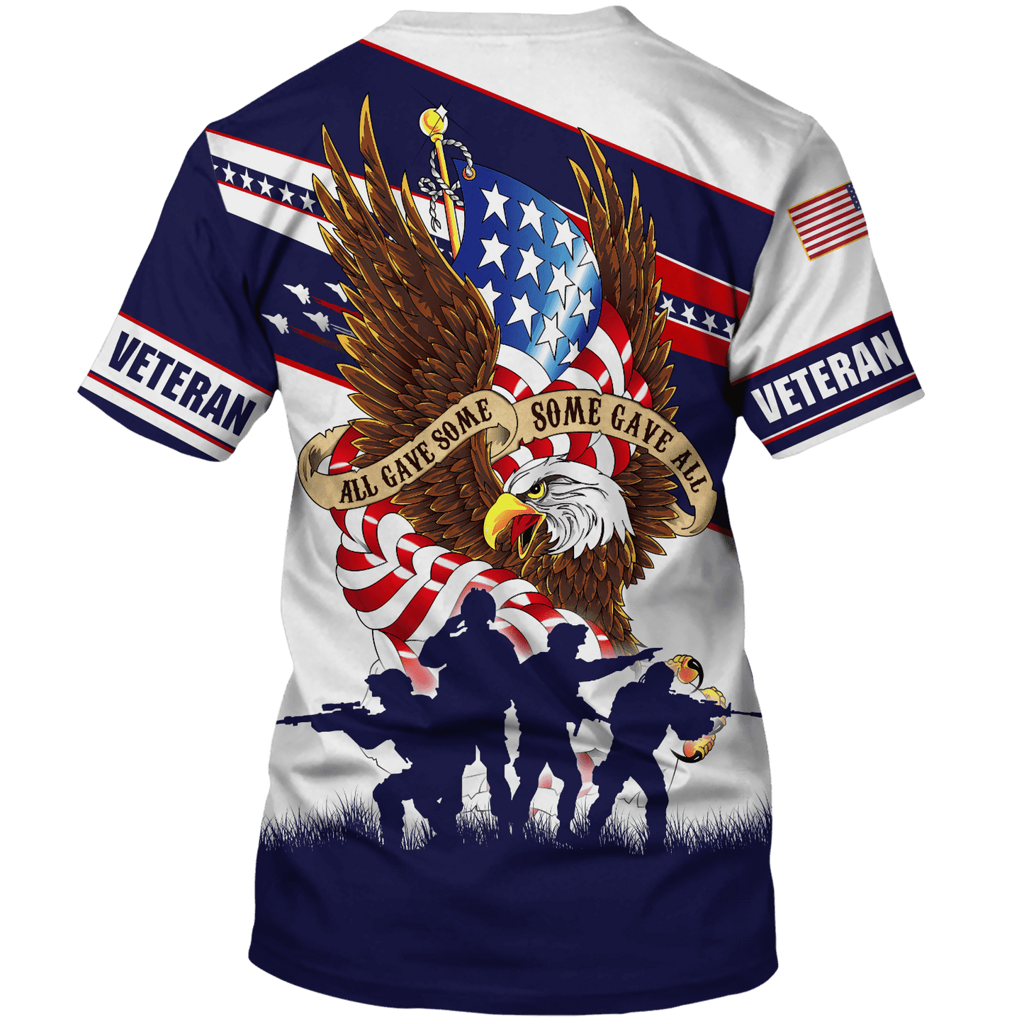 Memorial Day - All Gave Some Some Gave ALL - Hawaiian Shirt , Gifts for veterans, easychoo.com