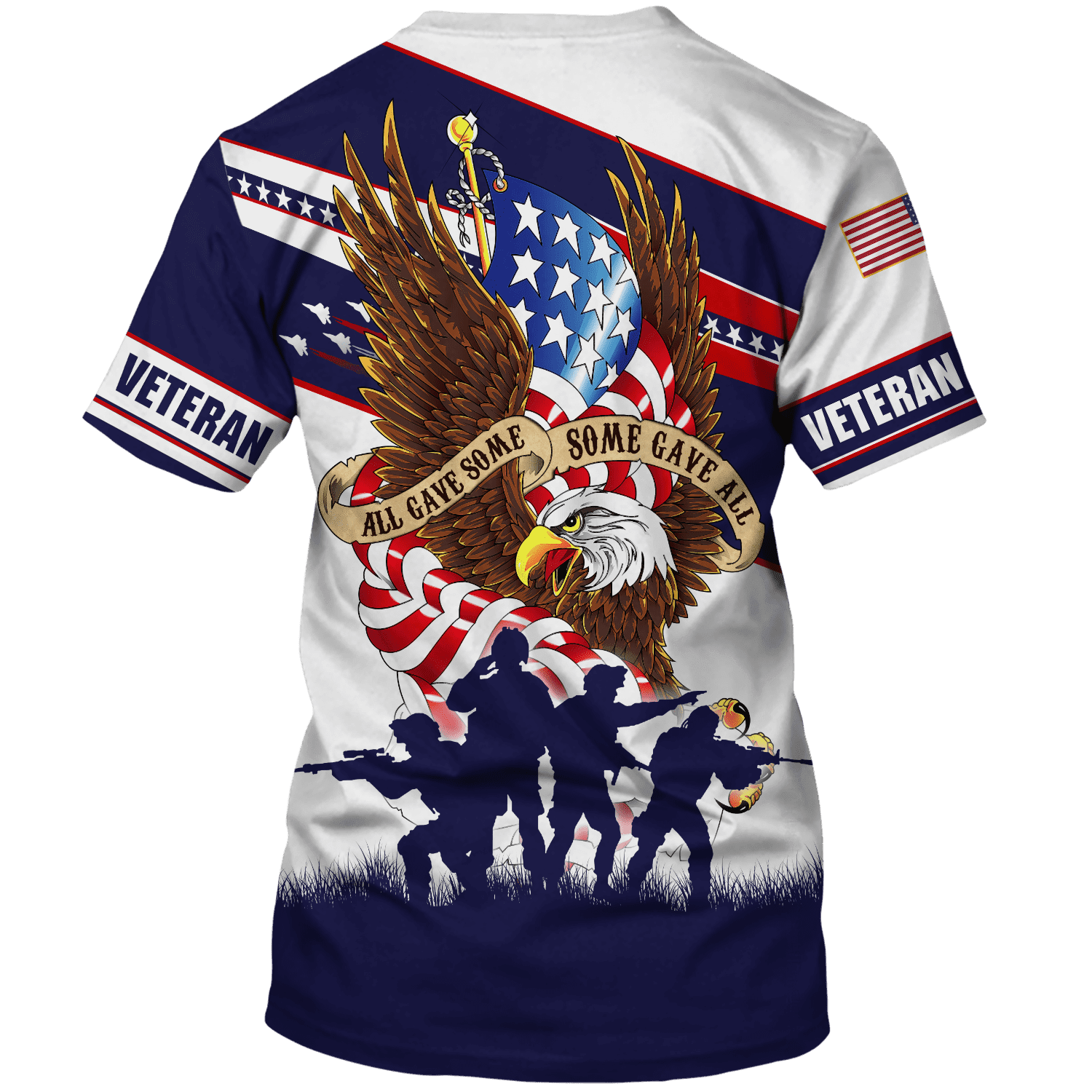 Memorial Day - All Gave Some Some Gave ALL - Hawaiian Shirt , Gifts for veterans, easychoo.com