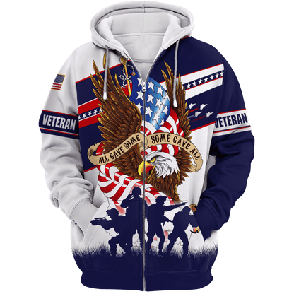 Memorial Day - All Gave Some Some Gave ALL - Hawaiian Shirt , Gifts for veterans, easychoo.com